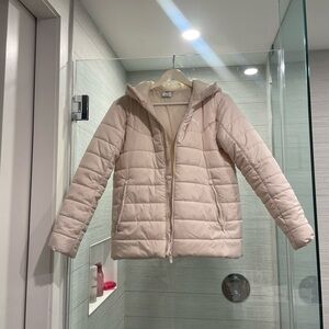 Puma Women's Light Beige Puffer Jacket